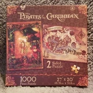 Disney Pirates of the Caribbean 2 Sided Puz